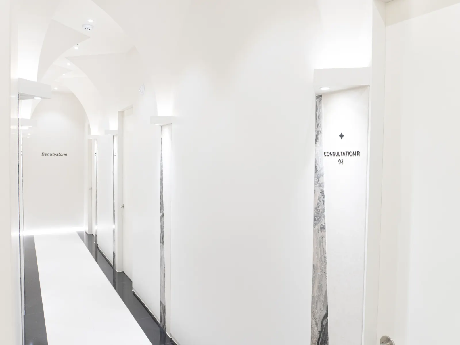 Vaulted corridor